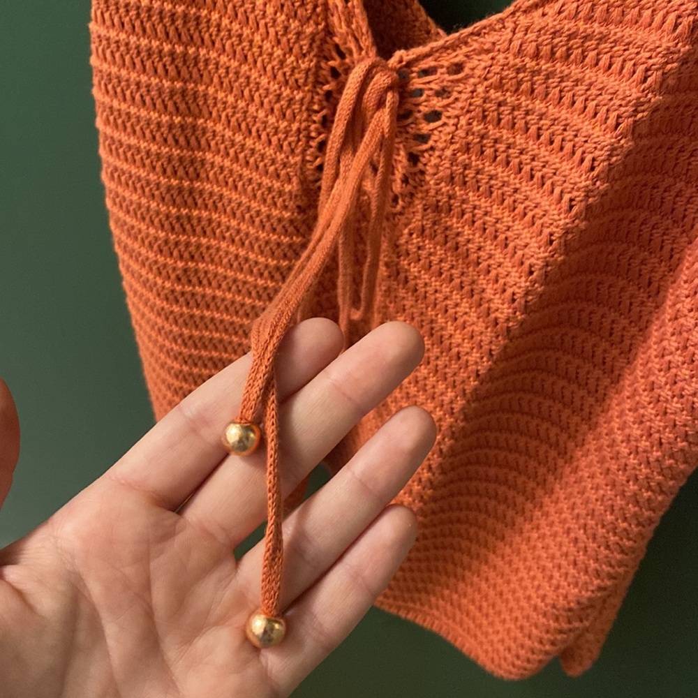 Crochet Rust Tank - Picture 4 of 7